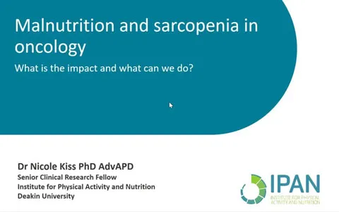 Malnutrition and Sarcopenia in oncology